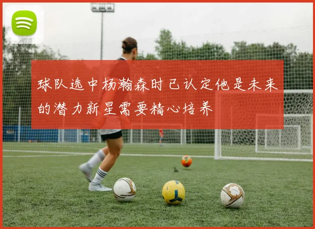 球队选中杨瀚森时已认定他是未来的潜力新星需要精心培养